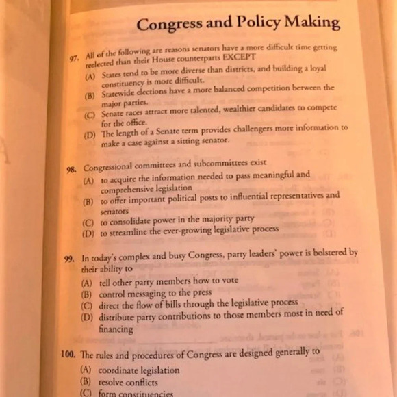 Set 2 5 Steps to a 5 AP Exam Review Us Government & Politics - Picture 3 of 4